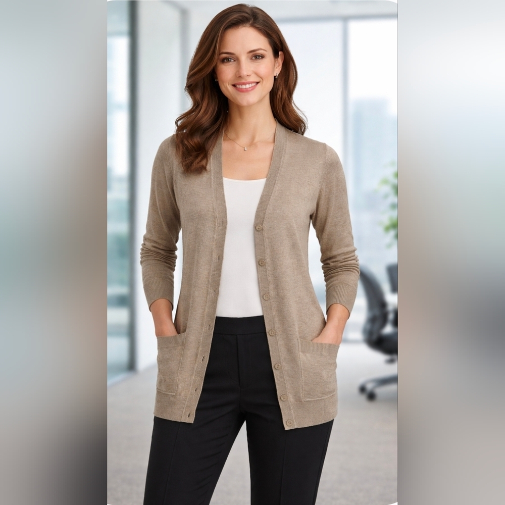 Banana Republic NWT Classic Neutral Cardigan Sweater